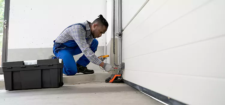 Fix Garage Door Sensor Wires Tracy